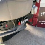 New KW leather seat, high back, armrest, deluxe options.